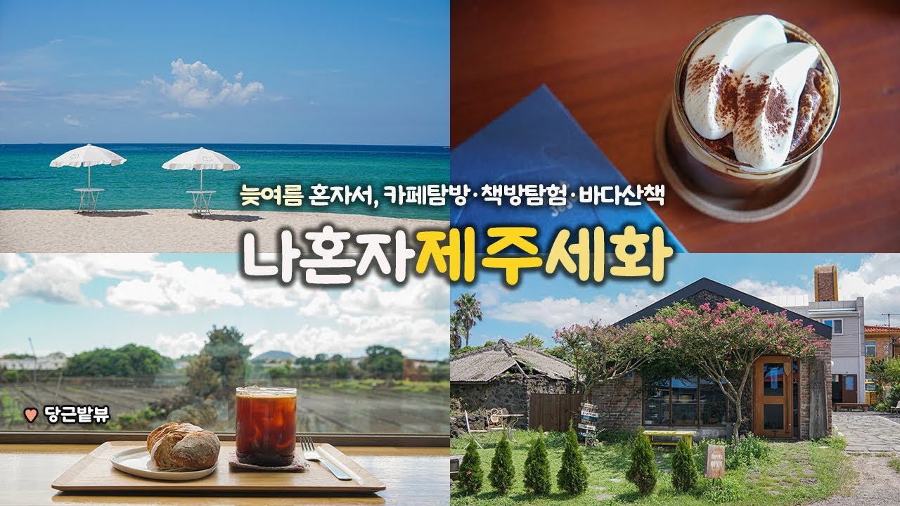 나혼자 제주 세화 여행｜🥕 뚜벅뚜벅 구좌읍, 세화리 여행 ｜걸으며 만난 으뜸 아인슈페너 맛집, 귀여운 소품숍 한가득｜극내향인의 외로워 행복한 혼여행 브이로그｜제주여행 하는사람er