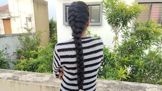 Download Lagu french braid/sagar veni/beautiful braid/सागर चोटी/ MP3