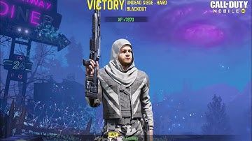 “ANOTHER SOLO DUB!!” | UNDEAD SIEGE - HARD MODE | COD Mobile Series 5 (2022) | ZOMBIES