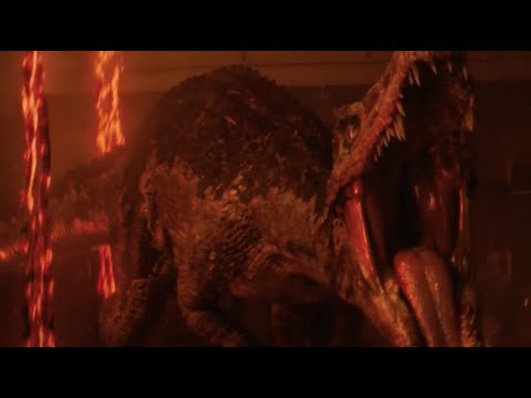 Baryonyx Attack Jurassic World: Fallen Kingdom 2018 - YouTube