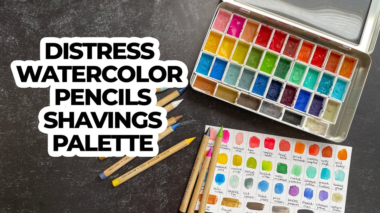 Ranger Ink - Tim Holtz - Distress Watercolor Pencils - Set 1