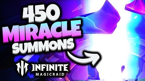 [Infinite Magicraid] 450 Miracle Summons for Maeve