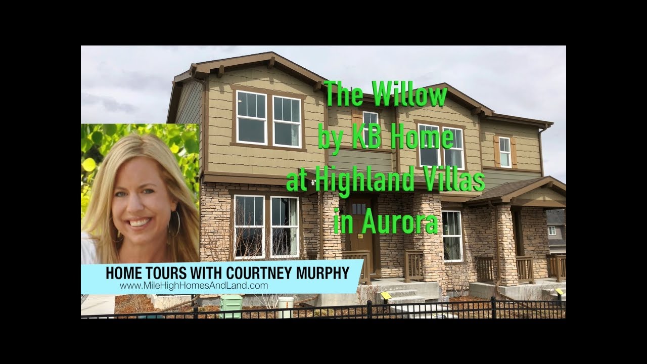 New Homes in Aurora Colorado Willow Model by KB Home at Highland
