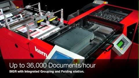 Kern 2600 High Speed Document Inserting Machine
