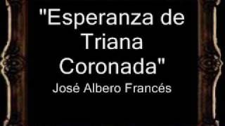 Esperanza de Triana Coronada - José Albero Francés [BM] chords
