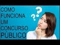 Como funciona um concurso pblico