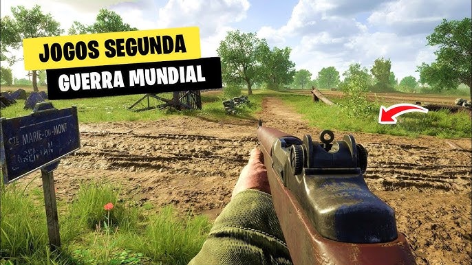 Jogo de Guerra e Tiro Fps Para Celular World War 2 Battle Combat