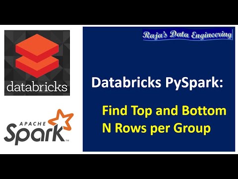 48. Databricks - Pyspark: Find Top or Bottom N Rows per Group