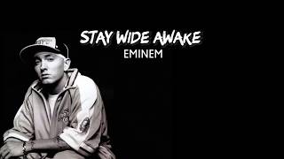 [Vietsub] Eminem | Stay Wide Awake