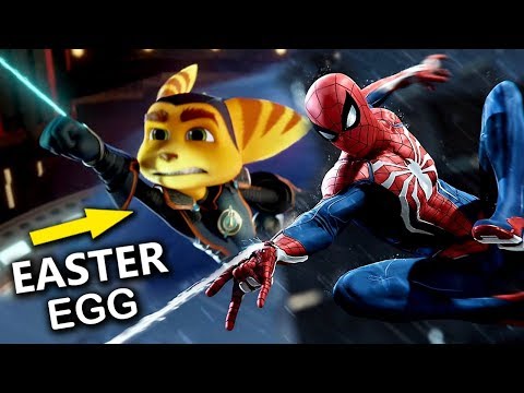 Spider-Man (PS4) Includes a Cool Ratchet & Clank EASTER EGG!