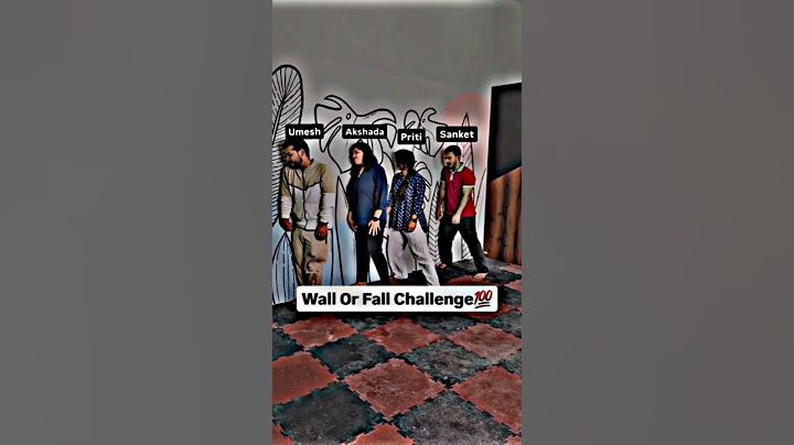 Wall Or Fall Challenge❤️|| #hungrybirdsshorts #hungrybirdschallenge #priti #akshada #umesh #sanket