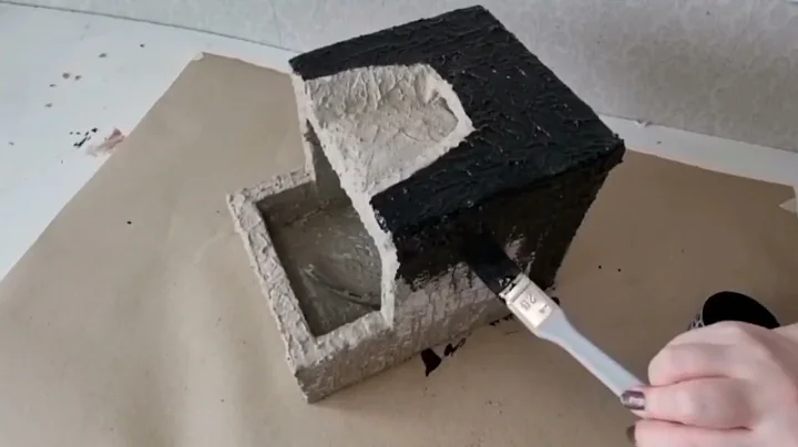 Beautiful home made waterfall fountain; very light weight and small