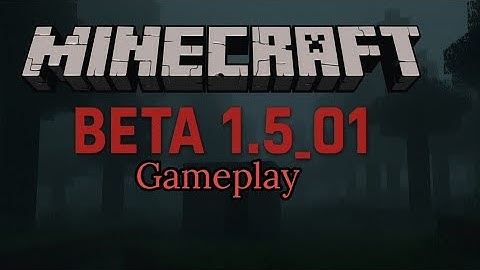 I Returned to an Old World Minecraft Beta 1.5_01 Something’s Wrong