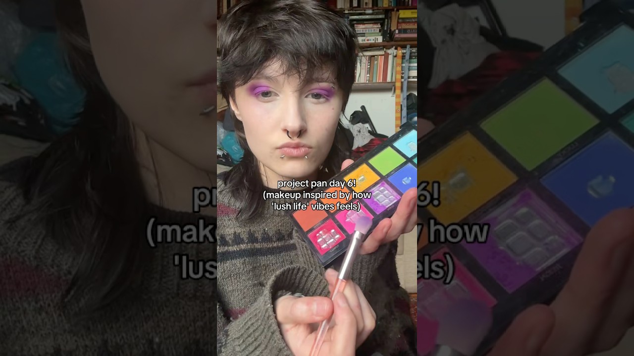 project pan day SIX ! #projectpan #makeup #makeuptutorial