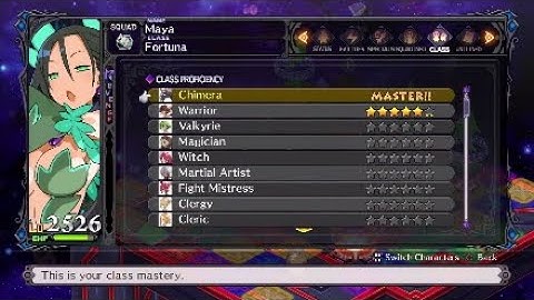 Disgaea 5 Class Mastery Guide 2025 - Fully Master a sub-class in one map