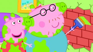 Peppa Pig Helps Daddy Pig Tidy The House   Peppa Pig Official Channel 4K Family Kids Cartoons