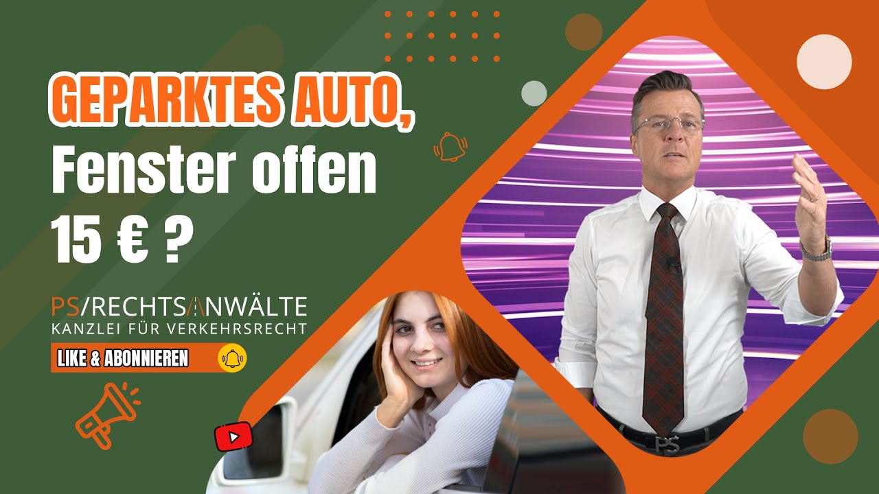 Mein Geparktes Auto Wurde Beschädigt Verursacher Bekannt Geparktes Auto, Fenster offen 15 € ? - YouTube