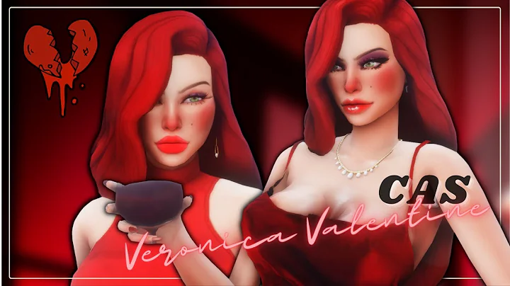 SIMS 4 CREATE A SIM: Veronica Valentine  Villainou...