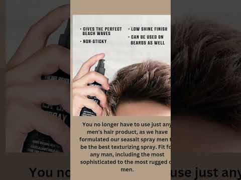 Viking Revolution Sea Salt Spray for Hair Men #amazon #shorts #skincare