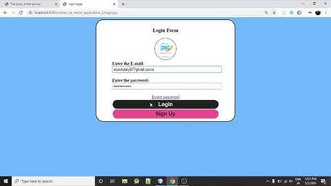 Java based Online Car Rental Application project