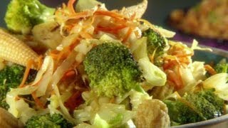 When you're hungry and can't wait, quick veggie stir-fry saves the day
with broccoli, baby corn coleslaw mix stir-fried in sesame oil.
subscribe to our c...