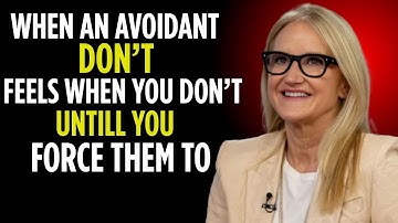 When Your Silence Breaks an Avoidant’s Armor: What They Really Fee | Mel Robbins Motivational Speech
