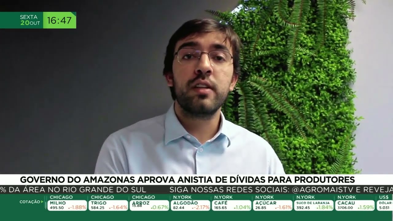 Governo do Amazonas aprova anistia de dívidas para produtores