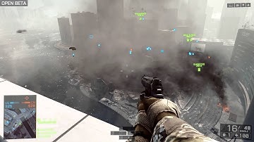 Battlefield 4 Beta | Building Collapse