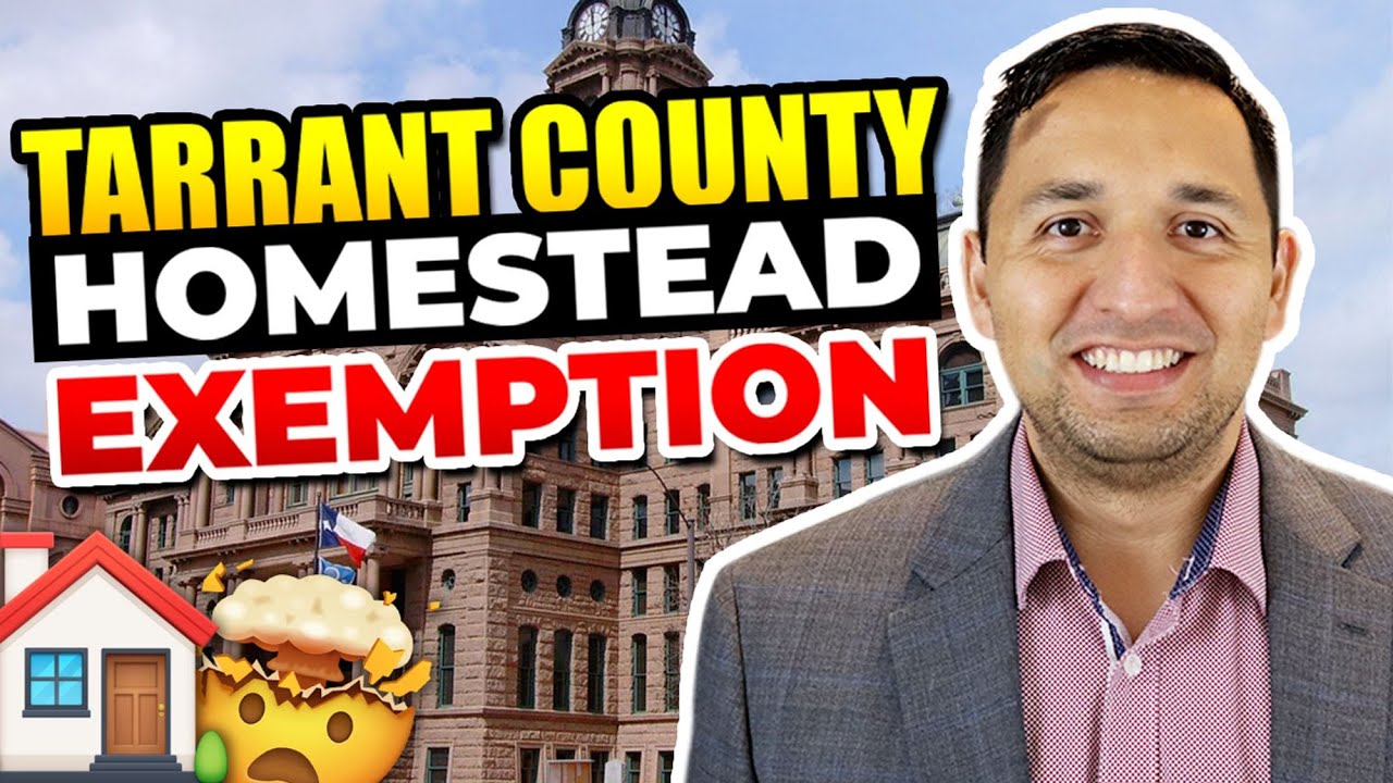 How To File Homestead Exemption 🏠 Tarrant County YouTube
