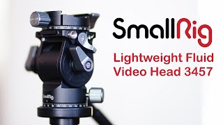 The SmallRig Lightweight Fluid Video Head 3457