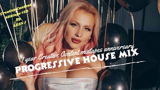 1 year Creative Content Mixtapes Anniversary Progressive House mix #52 by LEAN J