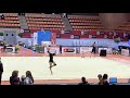 Lala Kramarenko Clubs Podium training VI Trofeu Internacional de Barcelona