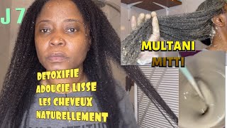 LE MEILLEUR DETOXIFIANT,ADOUCISSANT,LISSANT POUR CHEVEUX/LE MULTANI MITTI À TRANSFORMÉ MES CHEVEUX