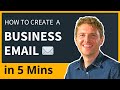 How to Create a Business Email Address in 5 Mins (2022)