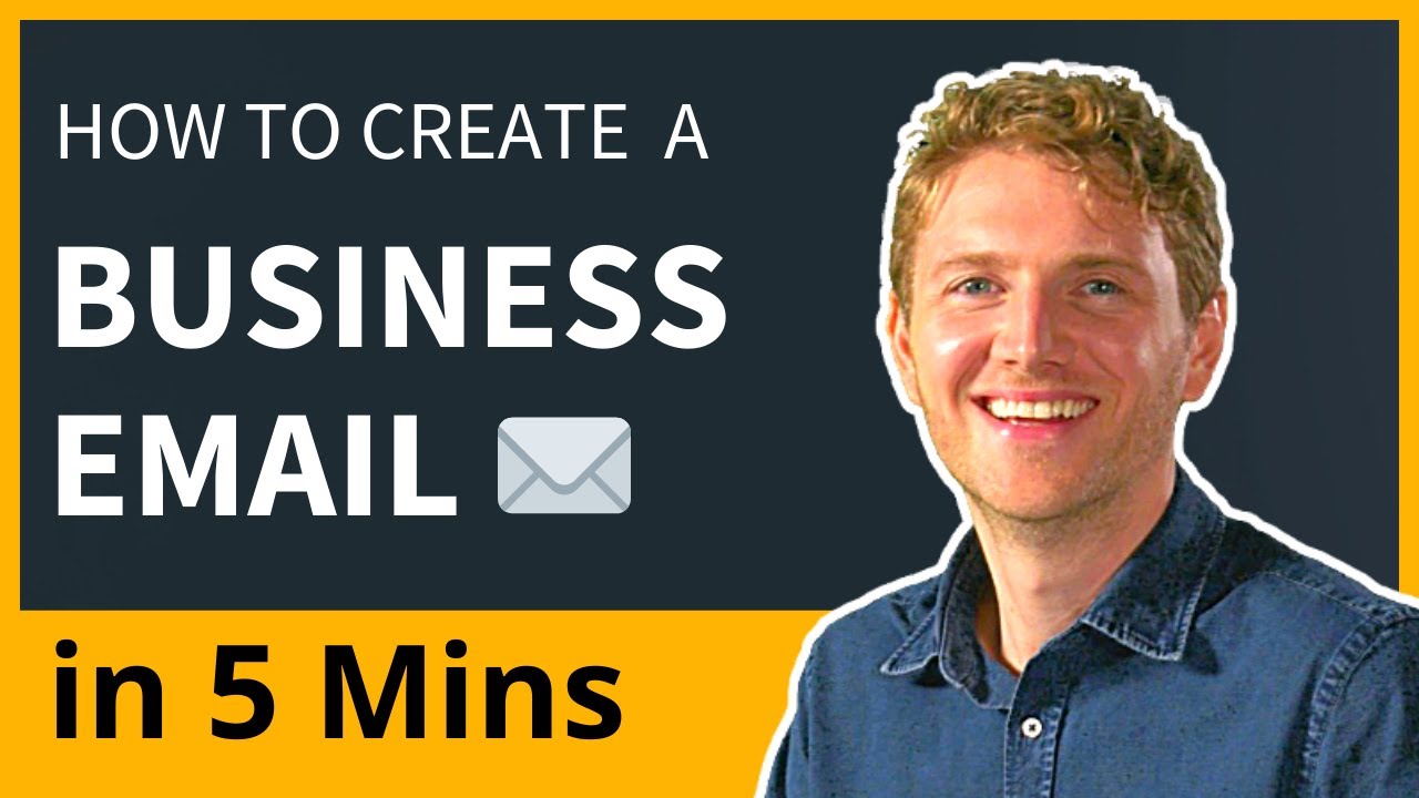 How to Create a Business Email Address in 5 Mins (2021)