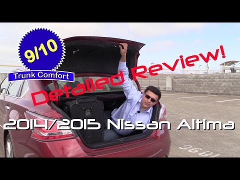 2014 / 2015 Nissan Altima Detailed Review and Road Test
