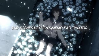 Sad Scenes Heavens Memo Pad Twixtor 4K No Cc Cc