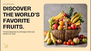 'Global Fruit Symphony: Unveiling the Top 10 Most Consumed Fruits Worldwide' by Dreamy Data 225 views 3 months ago 8 minutes, 33 seconds