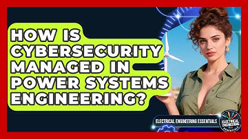 How Is Cybersecurity Managed in Power Systems Engineering? | Electrical Engineering Essentials News