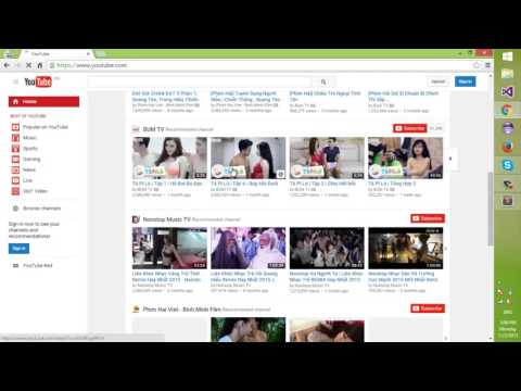 Hướng dẫn chèn video Youtube vào trang web