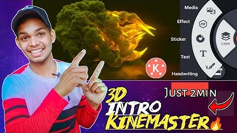 3d intro in kinemaster /gaming intro