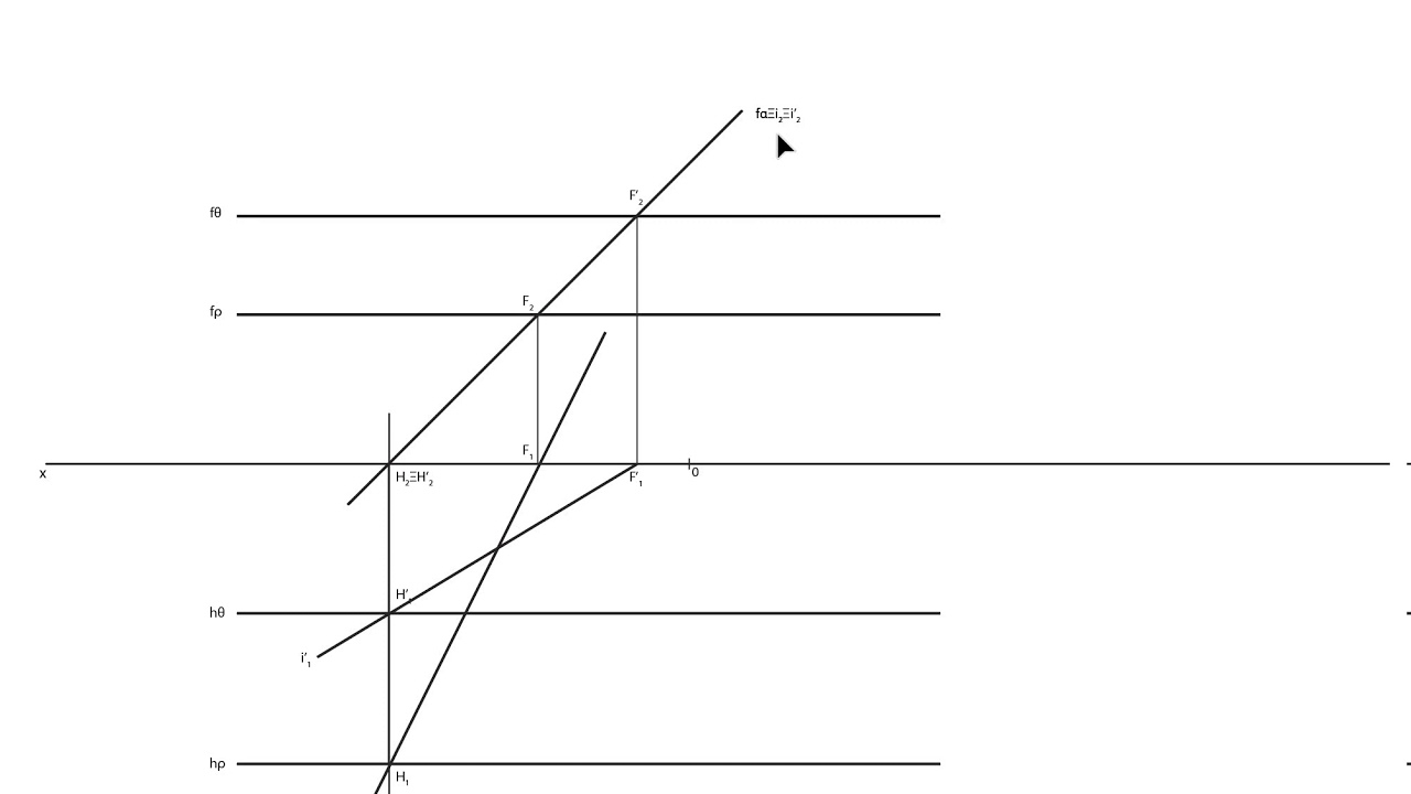 INTERSEÇÃO DE DOIS PLANOS DE RAMPA