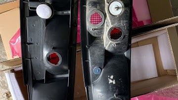 Candy corn fbody taillights installation Camaro SS 2002