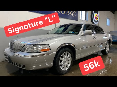 SOLD! 2008 Lincoln Town Car Signature L Long Wheel Base for sale Specialty Motor Cars 56k miles RARE