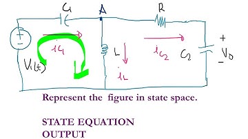 Control Systems Engineering: How to Solve State Space Representation of Electrical Network