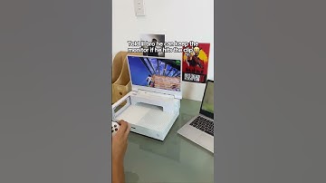 The monitor makes your console portable 🤯