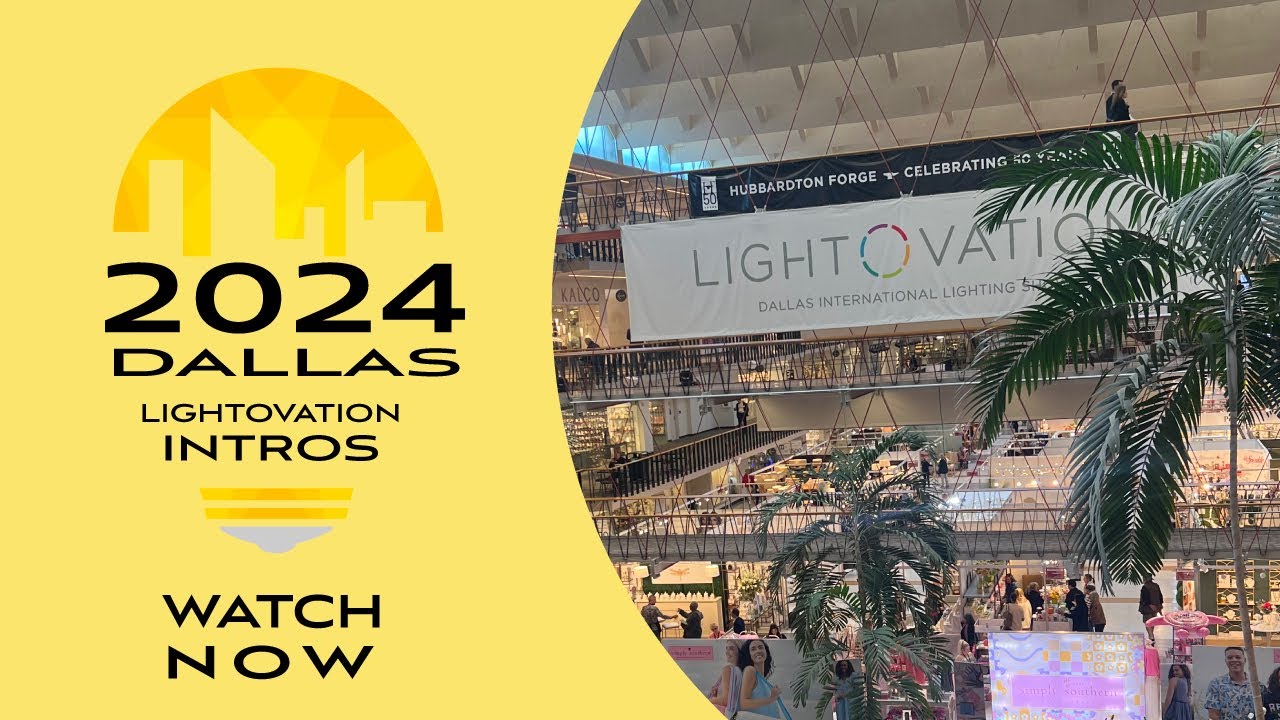 Exciting New Lighting Intro'd at Dallas Lighting Market Jan. 2024 YouTube