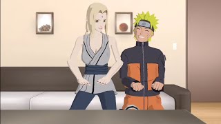 MMD Drunk Tsunade  kisses Naruto x Tsunade parte 3 funny meme