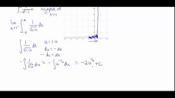 Screencast 6.5.4: Improper integrals