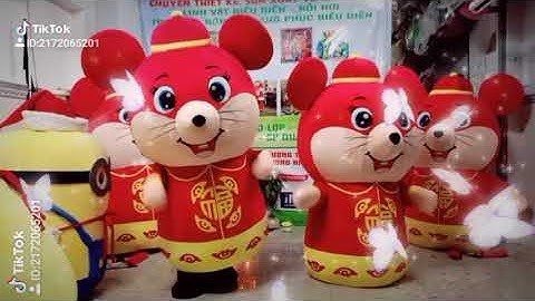 May Linh vật Chuột Thần Tài -Linh vật Năm Canh Tý Năm 2020